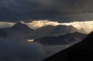 tramonto sulla Val di Susa