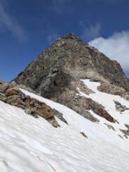 La cresta finale vista dal Col D'Assaly