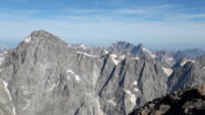 di fronte a nord la Barre des Ecrins..