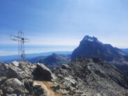 Vista dalla cima Rocce Fourion 