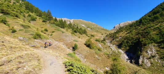 Tratti pedalabili verso il colle della Croce