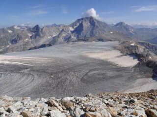 Dalla cima verso la Grande Casse