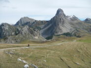 l'altopiano della Gardetta dominato dalla Rocca d'la Meja