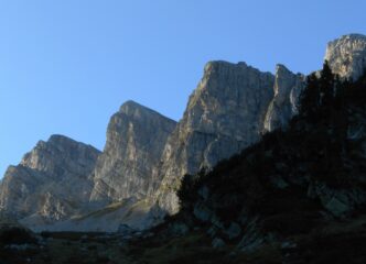 Nel Vallone del Marguareis all'alba