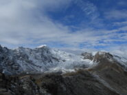 Cima di Entrelor (a sinistra) e Punta Percià (a destra)