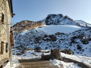 La cresta vista dal rifugio Mantova