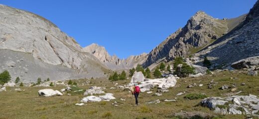 Salita per il Vallone che porta al Il Colletto 