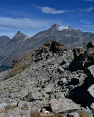 Mont Chandelly  con la Grivola sullo sfondo