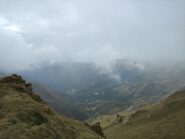 Valle di Ribordone  vista dal Colle Crest