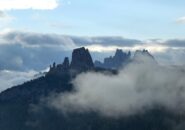 Incredibile visione delle 5 Torri e della Croda da Lago.