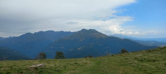 Panorama dal colle della Bassa