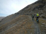 sentiero di salita al Monte Gran Costa