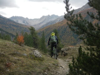 pausa ...sul sentiero che passa per Pied Sec