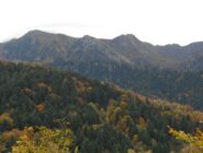 Vista su Pellerina e Ciot dell'Orso