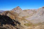 Sguardo sul sottostante forte salendo verso la cima