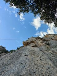 lassu' , verso gli ultimi metri del lunghissimo 