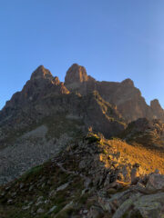 Petit e Grand Pic visti dal Col du Peyreget