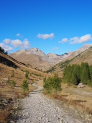 Scorcio scendendo lungo il vallone