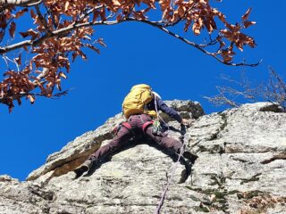 Arrampicata al sole