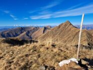 Cima Pianchette: panorama verso Ovest