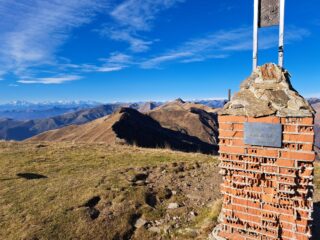 Monte Bregagno: vista verso la Pianchette.