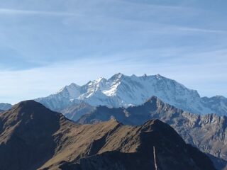 7 - Vista sul Monte Rosa dalla vetta