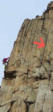 La fessura Cabriolet dal sentiero (foto utente gulliver sdf)