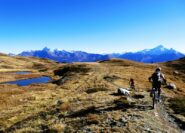 Passaggio ai laghi appena sotto il rifugio