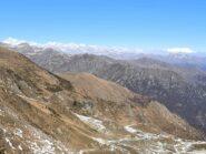 Punta Sbaron: panorama verso Valle d'Aosta