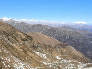 Punta Sbaron: panorama verso Valle d'Aosta