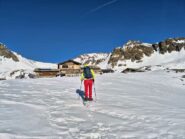 arrivo al rifugio