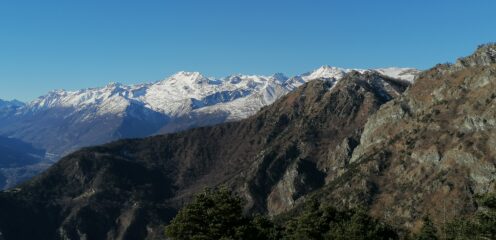 vista sull'alta valle Susa