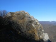 In arrivo alla Rocca Barbena