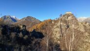 Vista panoramica verso la val d'Ala e le Uje di Ciamarella e Mondrone