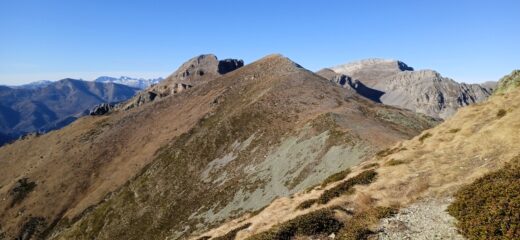 Verso la Cima delle Roccate 