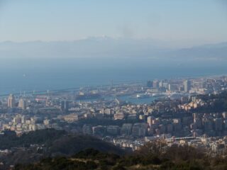 Il centro di Genova dal Forte Richelieu