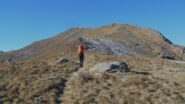 Il lungo e panoramico crestone est